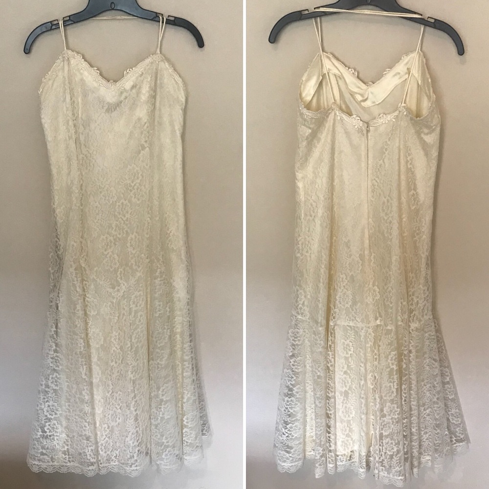Vintage 70’s Gunne Sax Bohemian Lace Dress - Picture 3 of 8